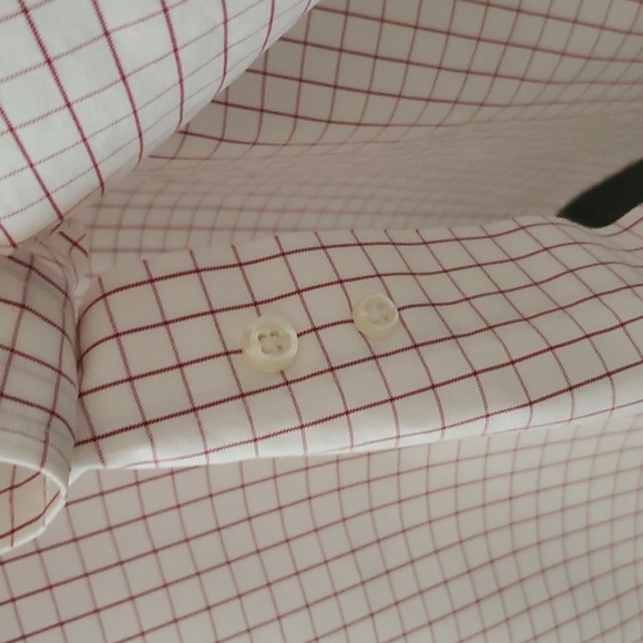 Brooks Brothers windowpane print button down. - Picture 5 of 7